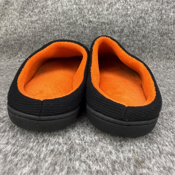 ✅Mens 7-8 Rockdove Slippers Black & Orange Memory Foam Comfort Sole Hunting/camp - Picture 8 of 13